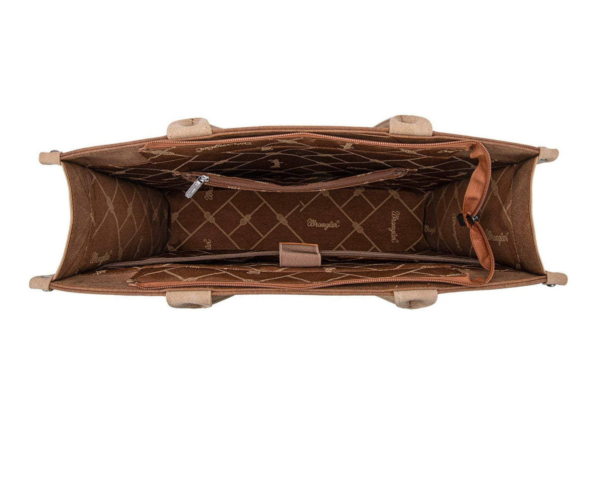 Wrangler Western Buckle Large Concealed Carry Tote