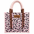 Wrangler Leopard Print Convertible Tote & Crossbody Bag