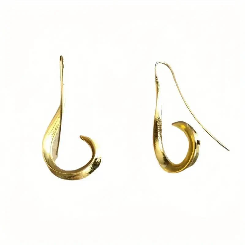 925 Sterling Silver Hypoallergenic Antique Finish Hook Earrings