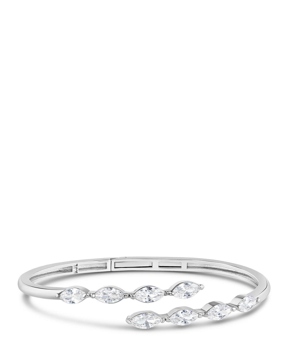 Marquise CZ Bypass Hinged Bracelet Kenneth J Lane