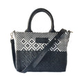 Tin Marin Black Small Woven Crossbody Bag