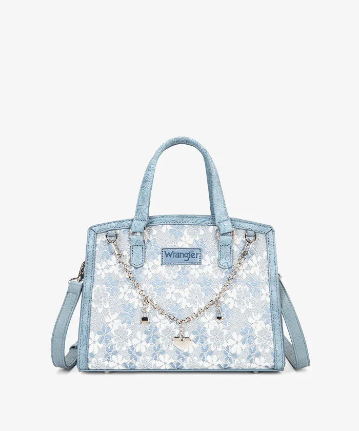 Wrangler Western Chic Lace Tote Bag